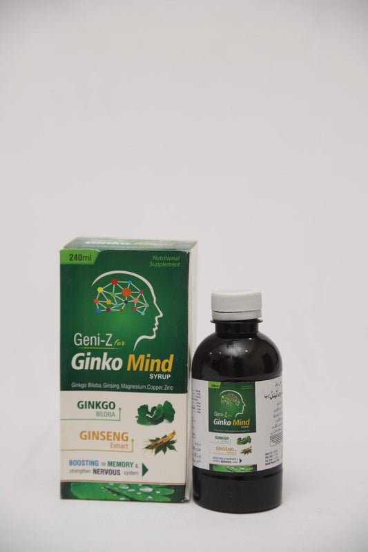 Ginko Mind Syrup - Nutritional Supplement