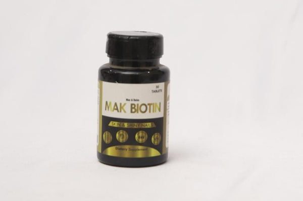 Mak Biotin - Skin & Shiny Nails - 30 Tablets
