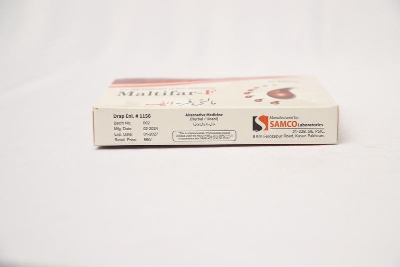 Malifa-F – Advanced Iron Supplement for Iron Deficiency Treatment