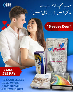 “Essential Wellness Combo – Silicone Sleeve + Chewing Gum + Herbal Spray Oil”
